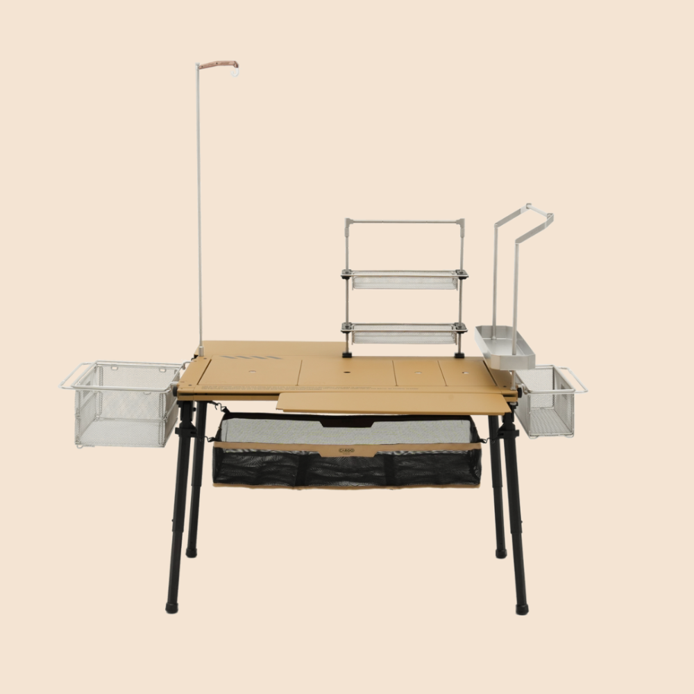 CARGO 工業風3單位折疊桌