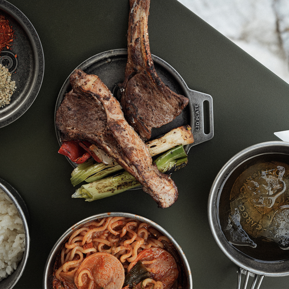 CARGO 野火雪拉碗蓋盤(大)