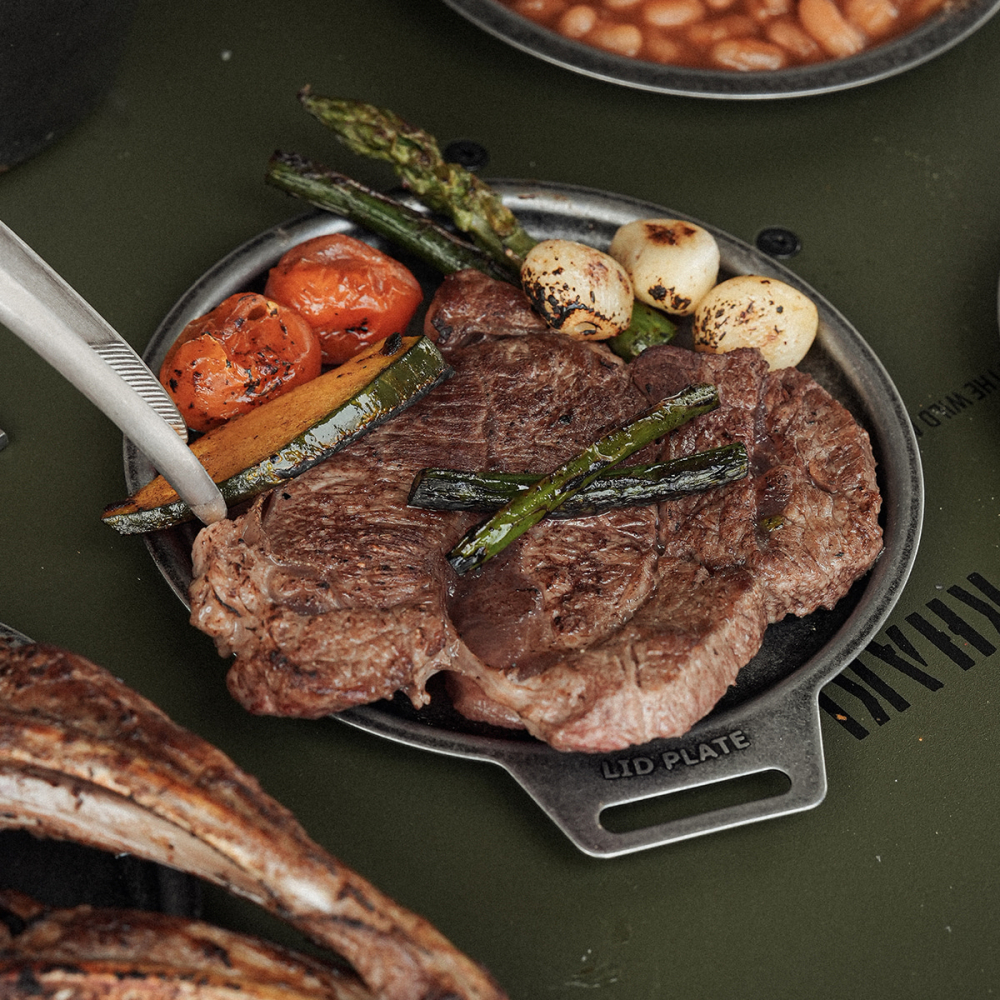 CARGO 野火雪拉碗蓋盤(大)