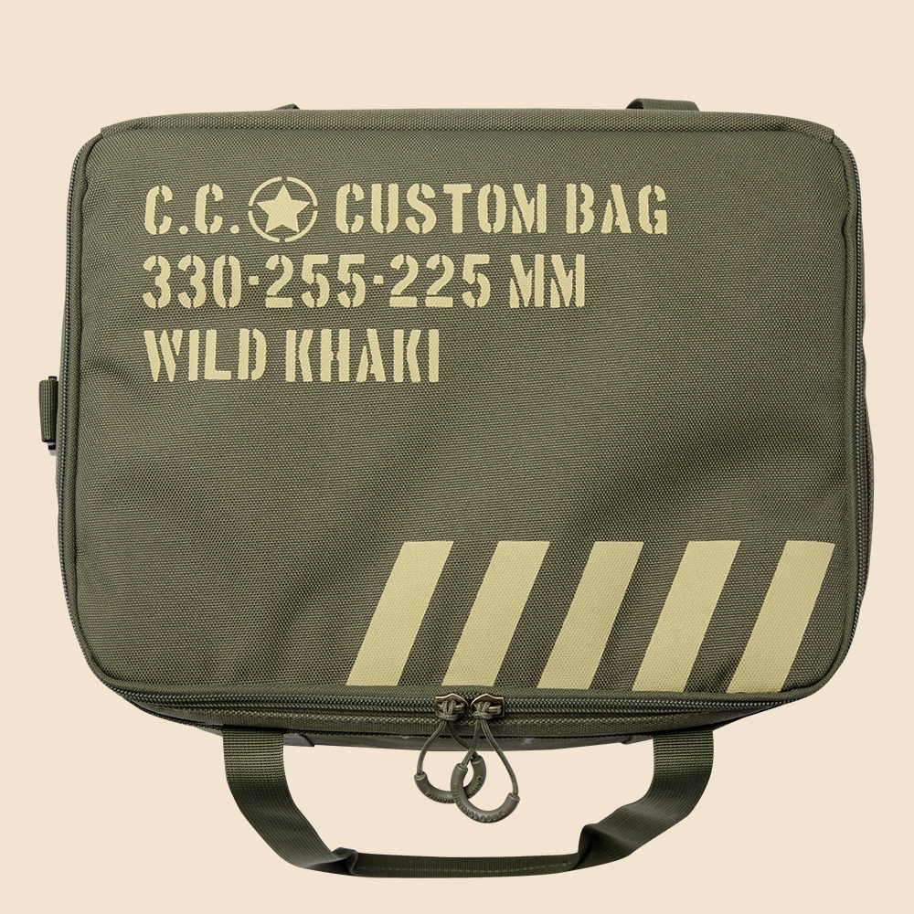 CARGO 工業風裝備收納袋19L(軍綠)