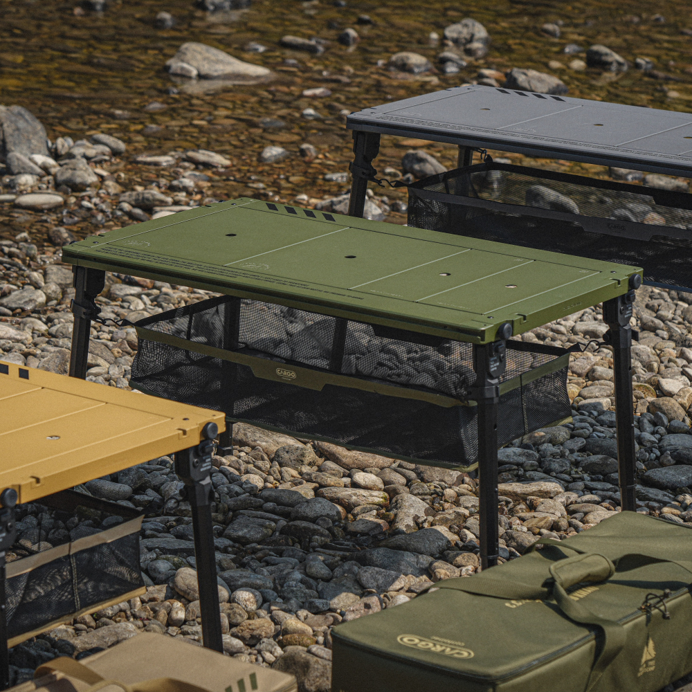 CARGO 工業風3單位折疊桌